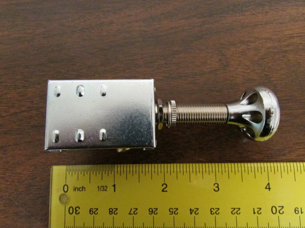 Panel Mount Push-Pull Button Switch Automobile Marine New