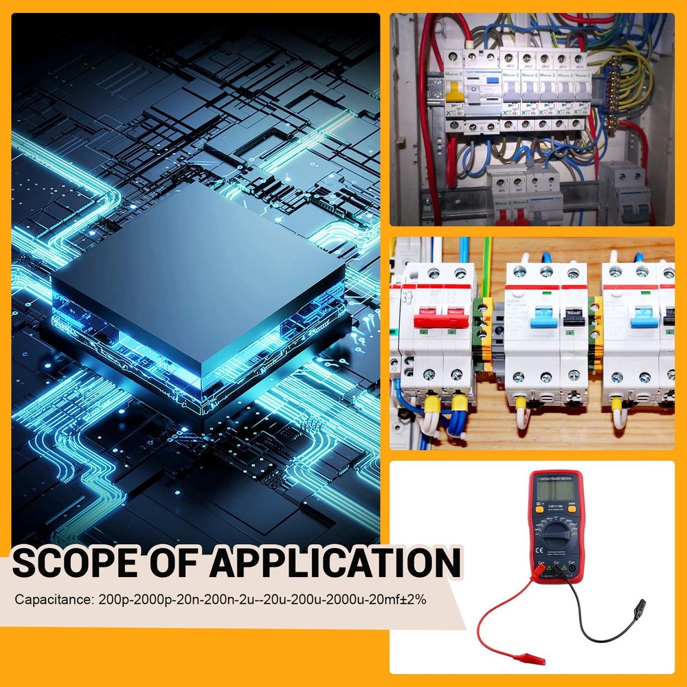 Digital Capacitor CM7115B Test Capacitance Meter Digital Capacitance Meter6585