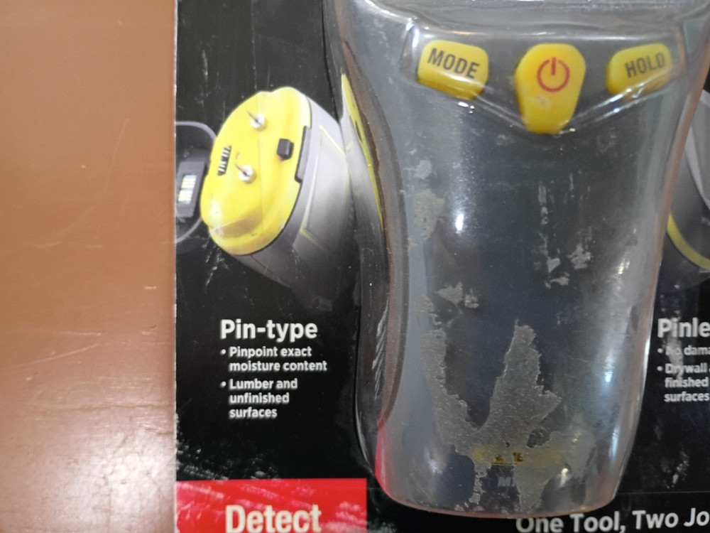 General Tools Combo Pin & Pinless Moisture Meter, Water Damage & Mold Detection