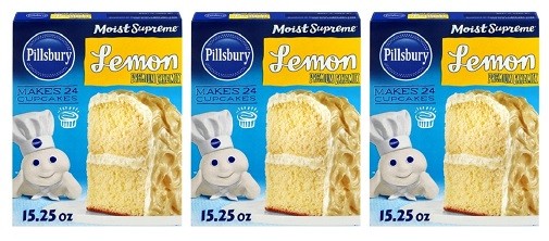 Pillsbury Moist Supreme Lemon Cake Mix 3 Pack