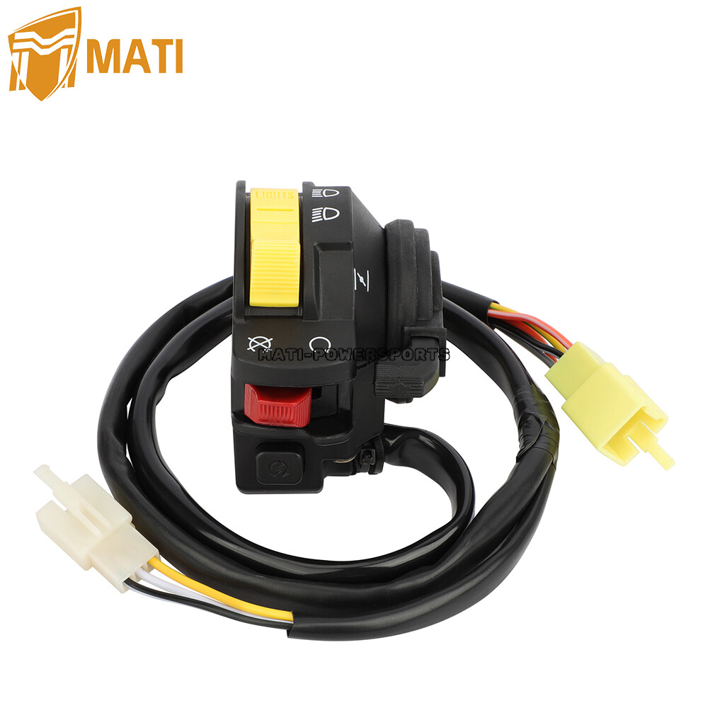 Handlebar Start Stop Switch Headlight for Suzuki QuadRunner 160 LTF160 2000-2004