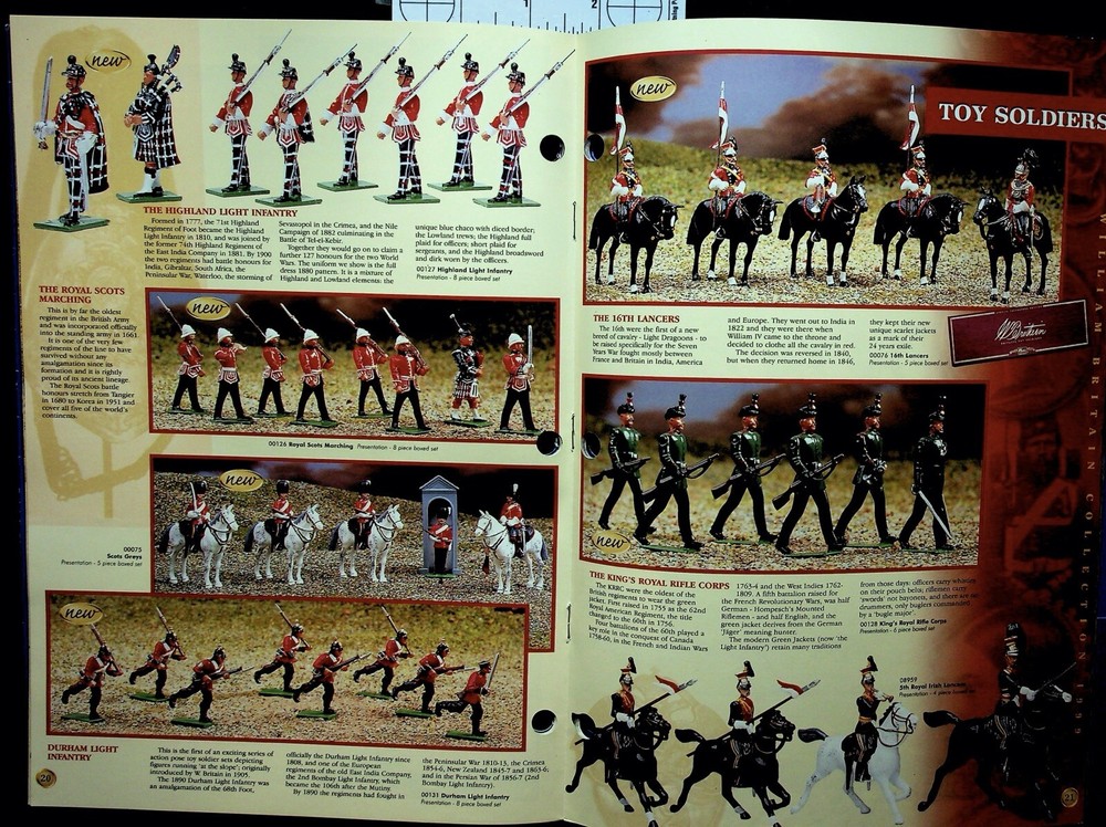 Britians, 1999 Catalog , All Metal Models  