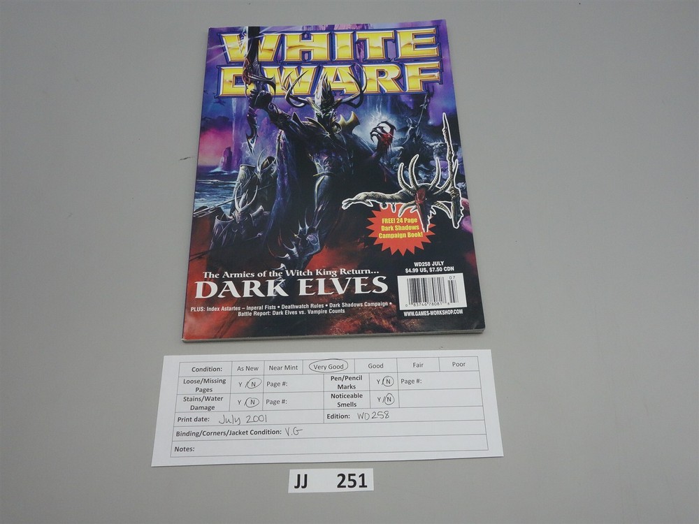 White Dwarf: Issue 258 (Games Workshop)