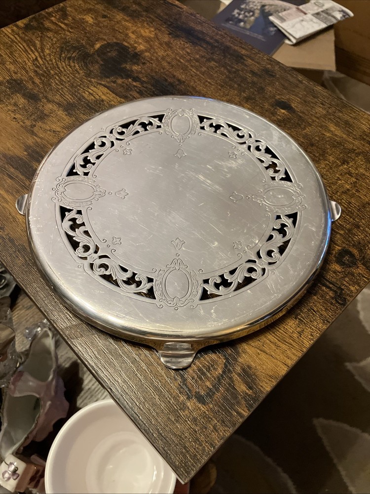 Reed & Barton Silver Plated 8” Trivet #150