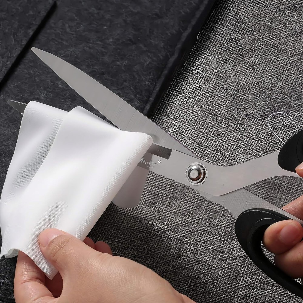 Versatile 10-Inch Fabric Shears - Classic Design for All Your Cutting Needs