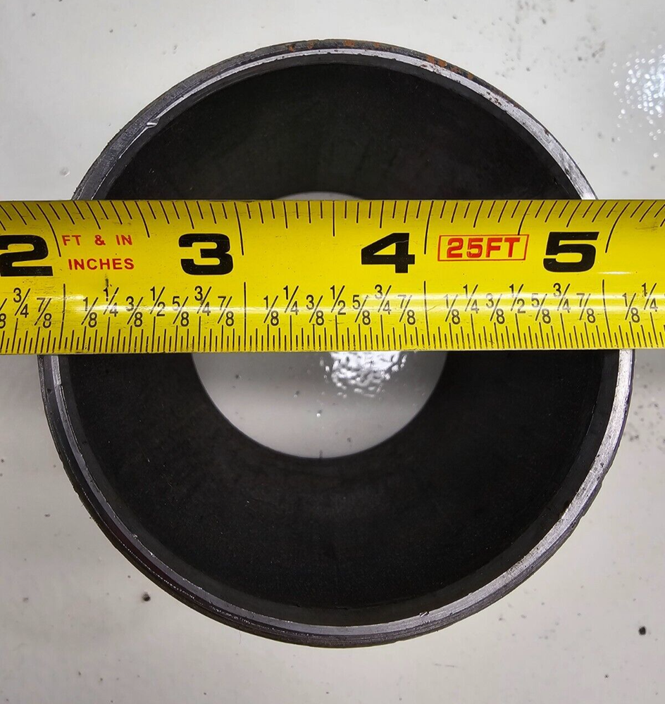 3" x 4" x MPT Nipple Black Steel