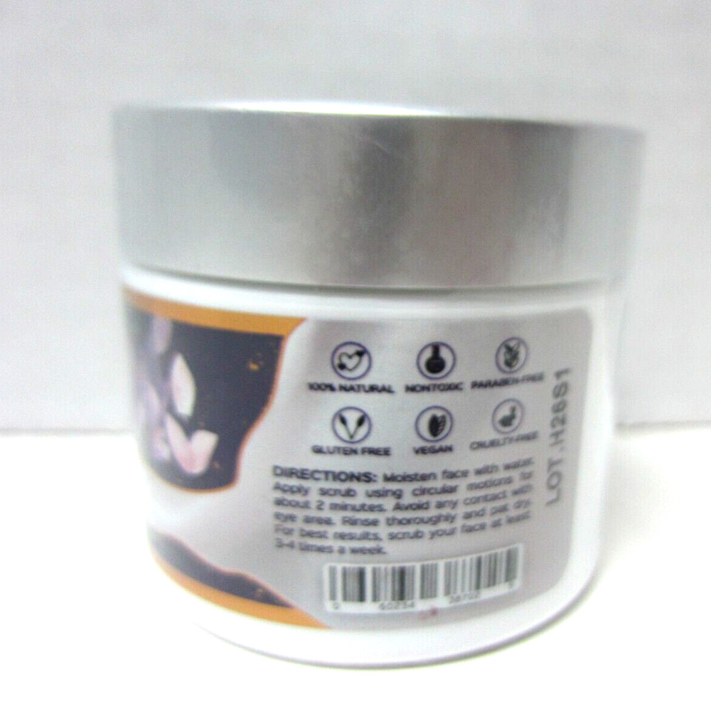 Golden Saffron Exfoliating Face Mask Scrub Cleanser