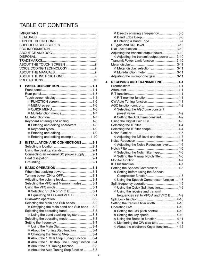 Icom IC-9700 Instruction Manual Transceiver User Guide COIL BOUND -100 Pages