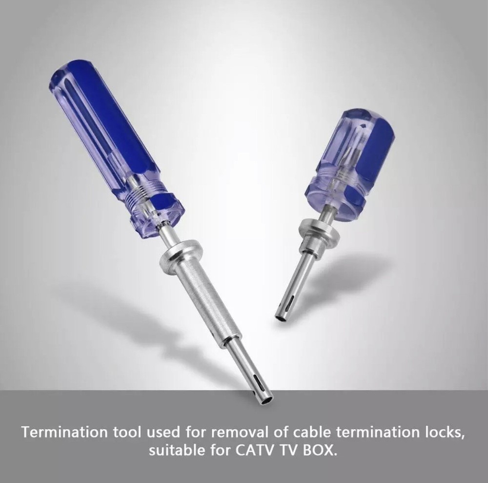 7" TERMINATOR TOOL Cable Technician Installer UNLOCK TAP BOX free ship GTT & LTT
