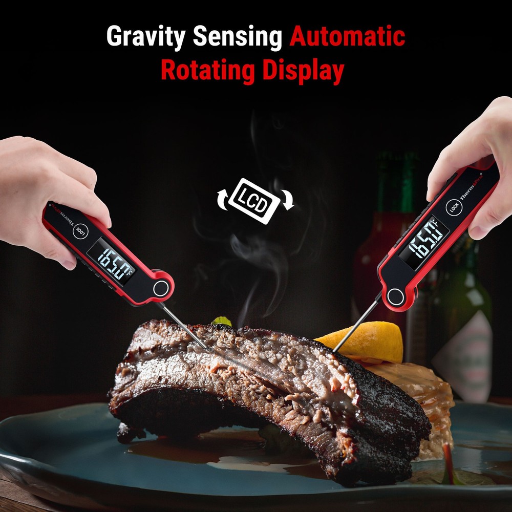 ThermoPro Thinner Bluetooth Meat Thermometer Wireless + FREE TP620 Instant Read