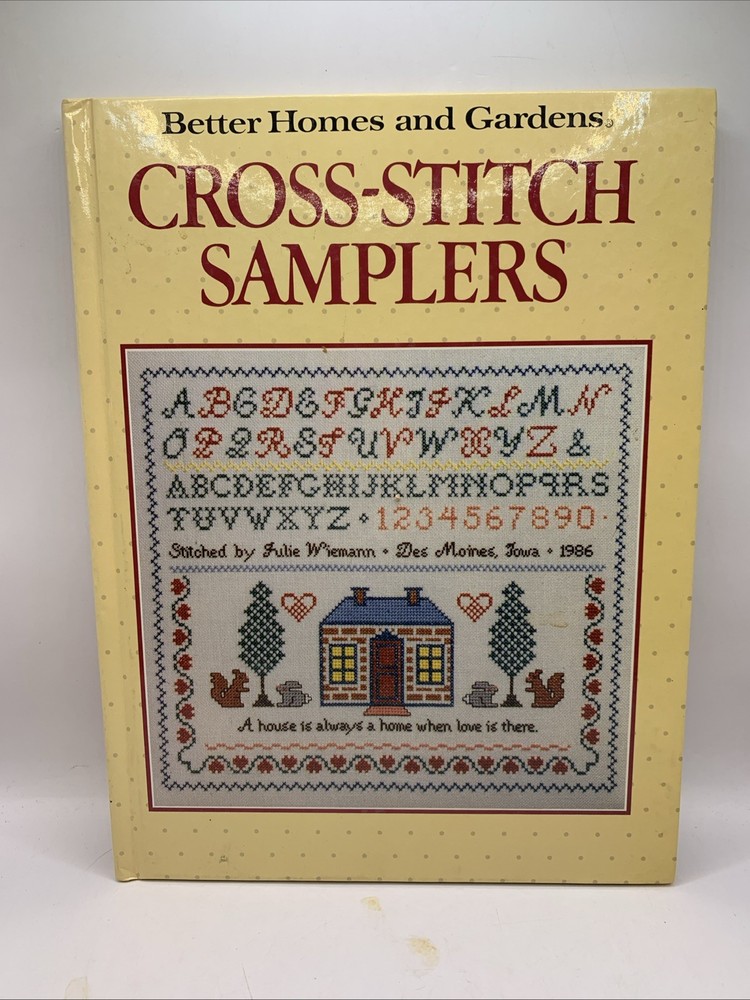 Cross-Stitch Samplers Better Homes and Gardens Pattern Book