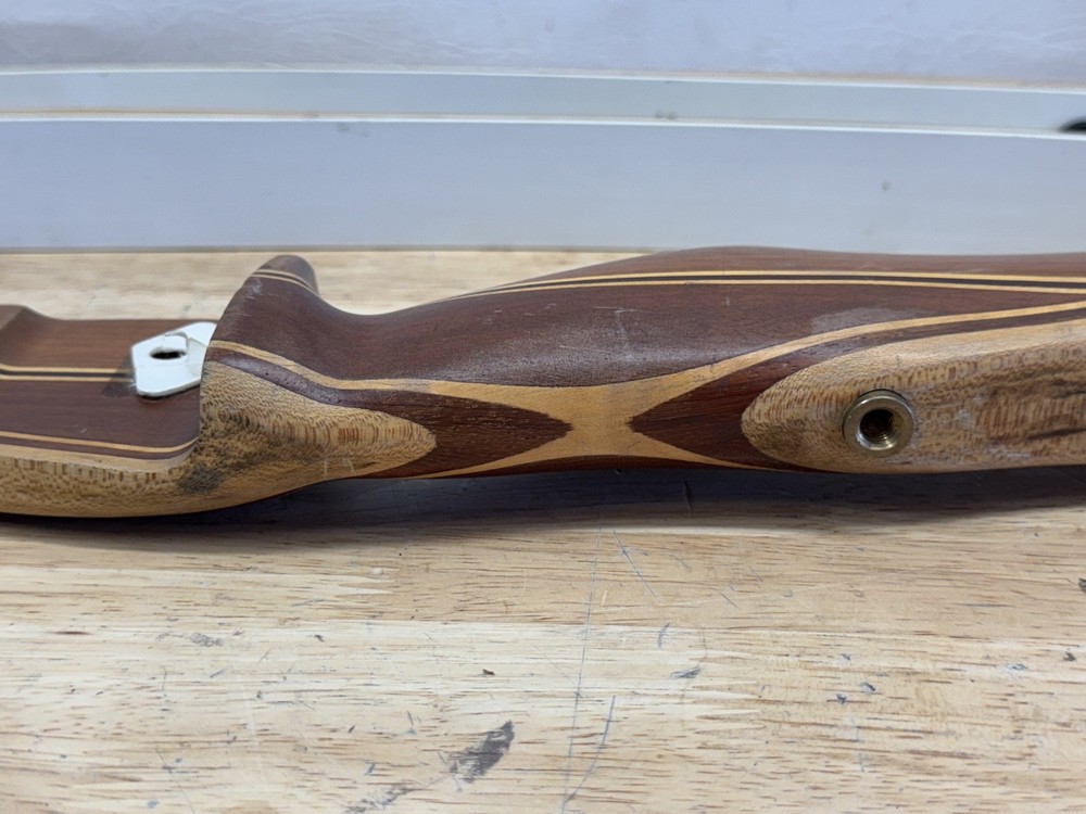 Vintage bullseye take down recurve archery bow