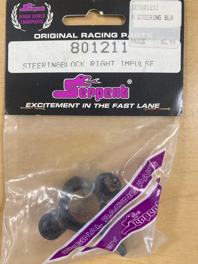 Serpent 801211 Impulse Steering Block Right Side
