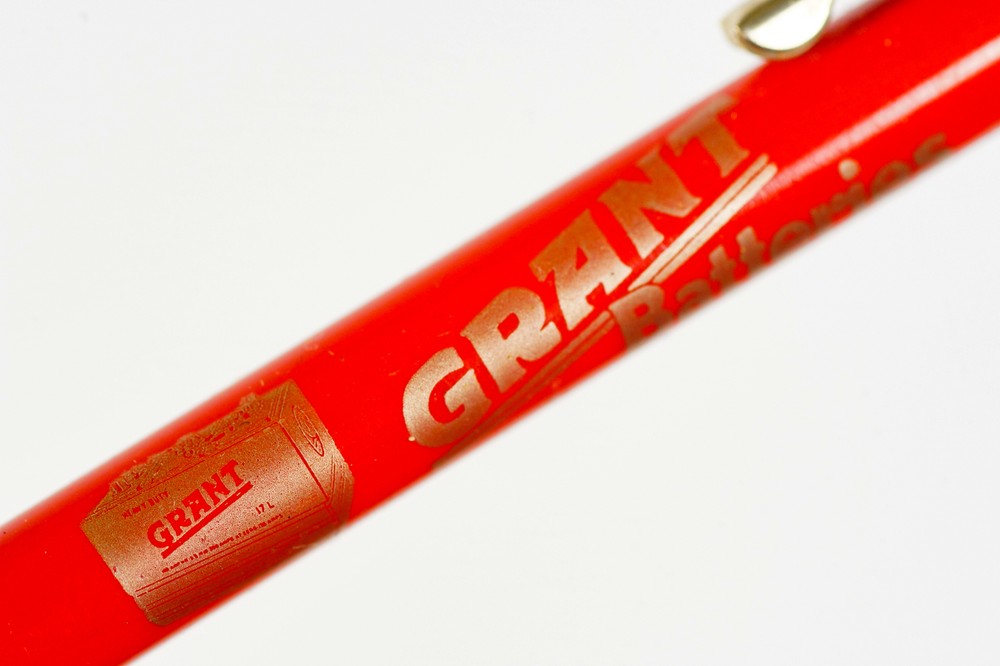 Grant Batteries Lind Implement Colfax Iowa Advertising Scripto Mechanical Pencil
