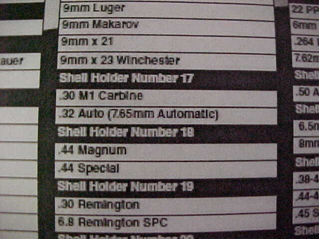 RCBS Shell Holder #17 For 30 Carbine/32 Auto