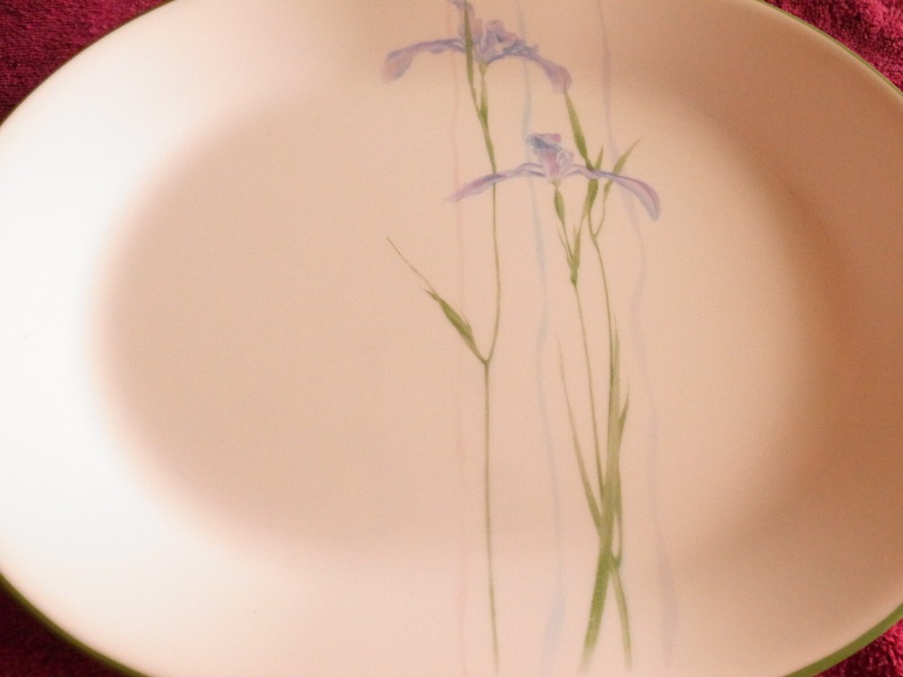 Corning Corelle Shadow Iris Oval 12" Platter-3 Available-So Pretty!
