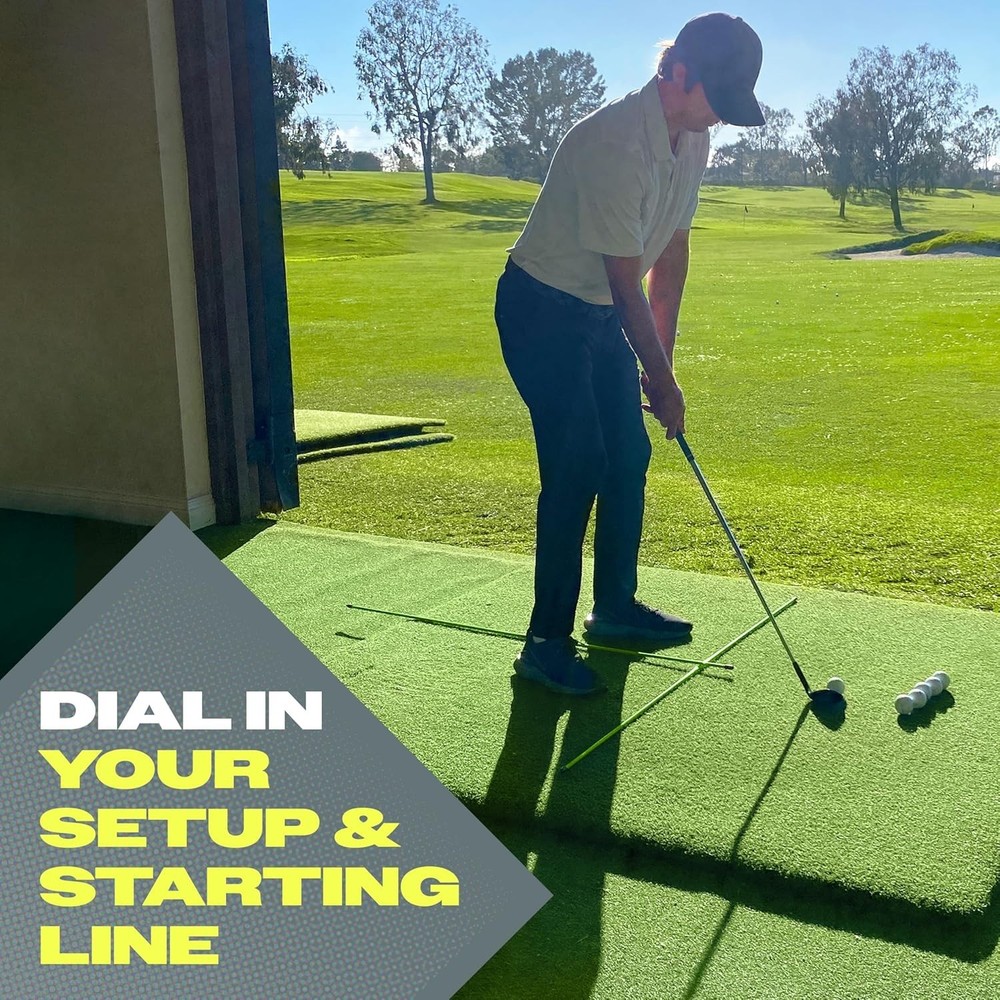 48-Inch Golf Alignment Training Aids - Choose 2/3 Pack for Optimal Performance
