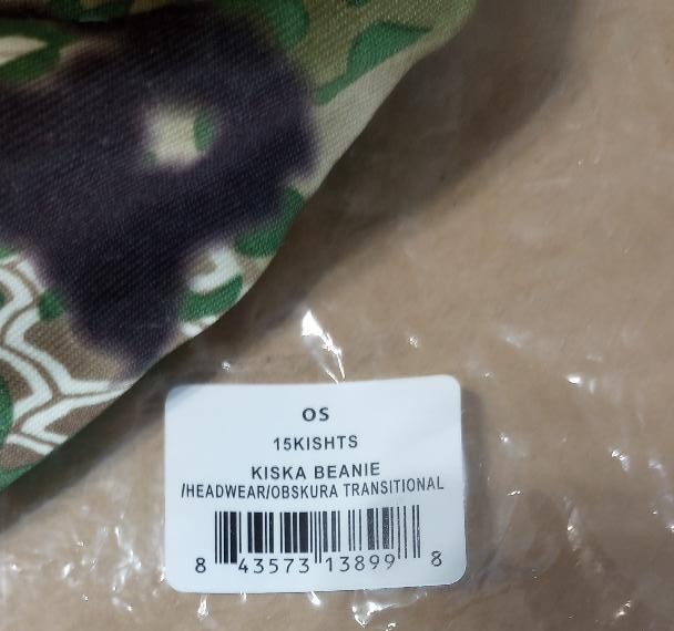 NEW Kryptek Kiska Beanie + Krypton Transitional Medium Gloves 2-pc Set Free Ship