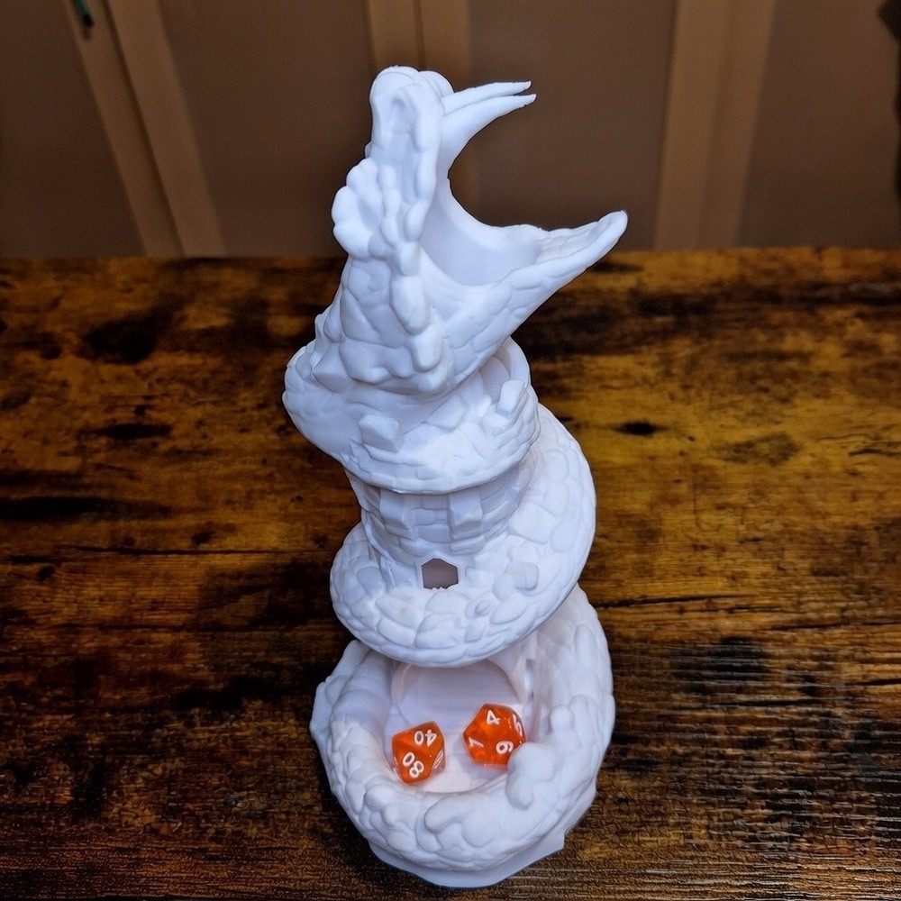 The Basilisk Dice Tower – 3D Printed