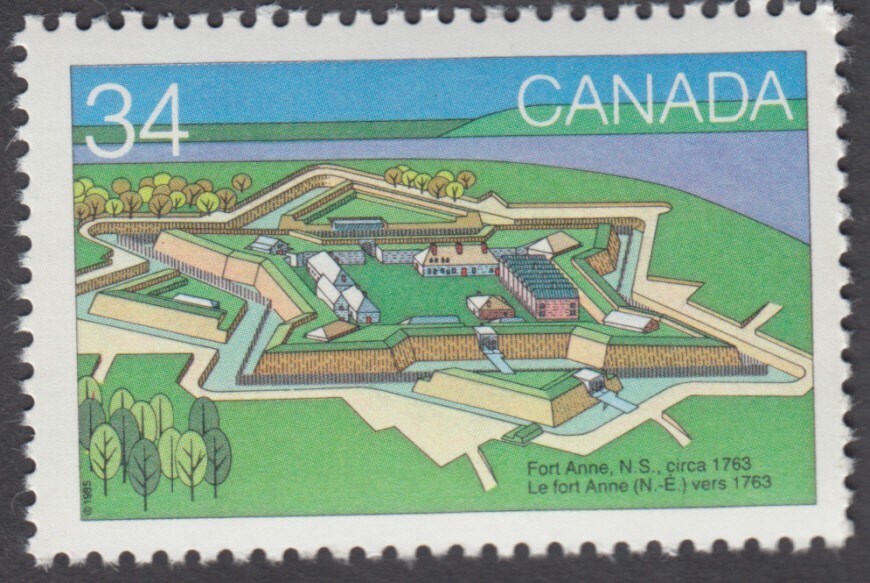 Canada - #1051 Canadian Forts - MNH