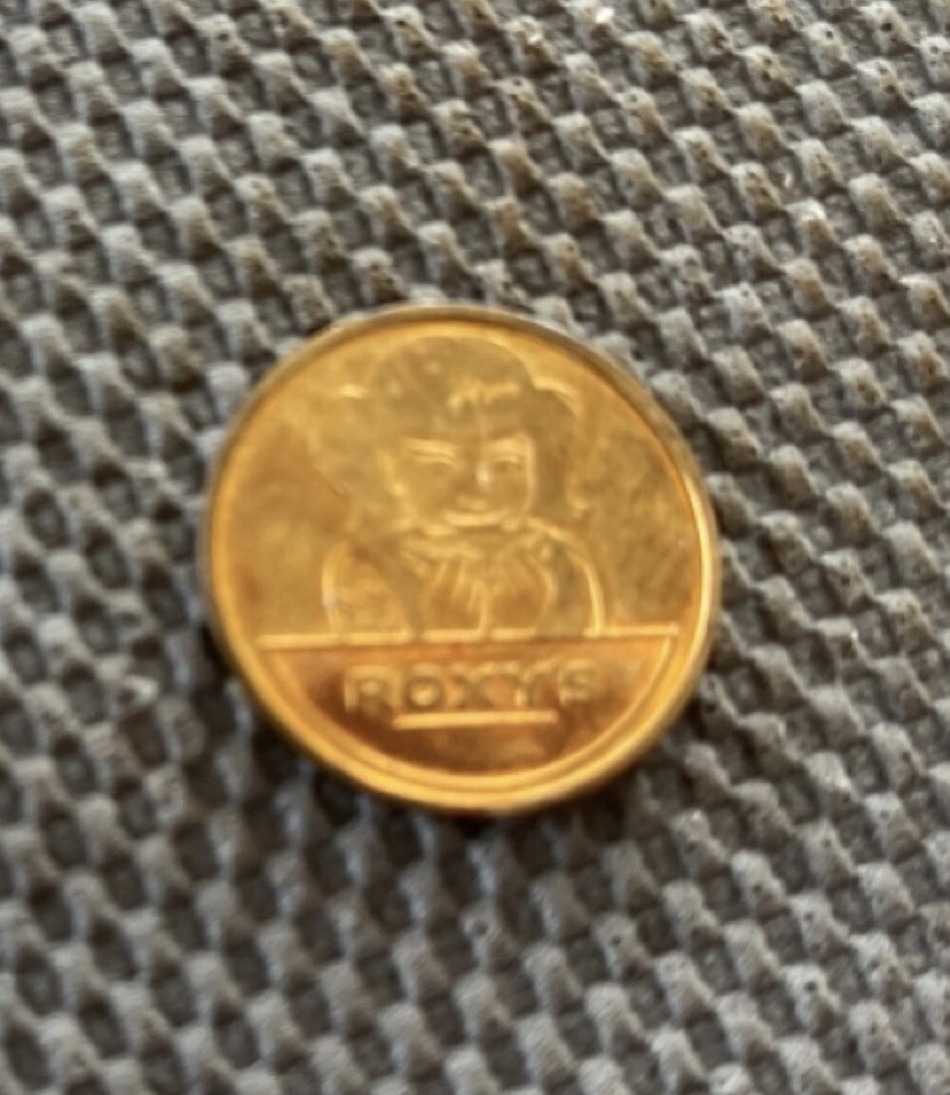 vintage arcade token Roxy's Cambridge, Massachusetts