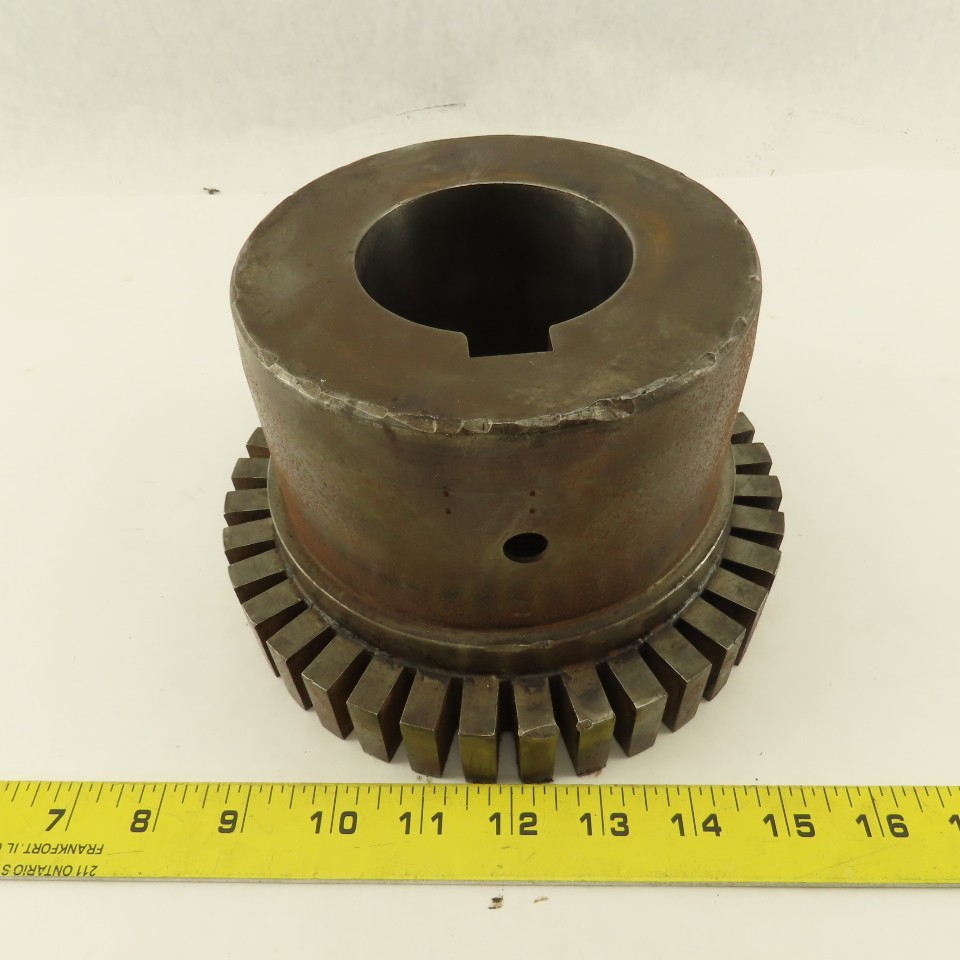 100T Flexible Grid Coupling Hub 2-7/8" Keyed Bore