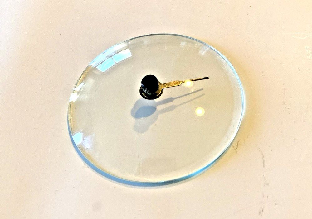 REPLACEMENT AIRGUIDE 2.83" CONVEX  BAROMETER Replacement Glass & Needle