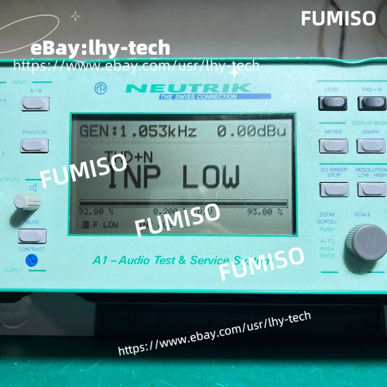 1PCS NEUTRIK A1 Audio Analyzer -working&lhy