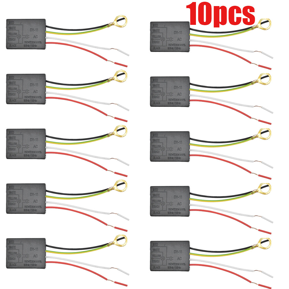 10pc 220V 3 Way Touch Sensor Switch Desk light Parts Touch Control Sensor Dimmer