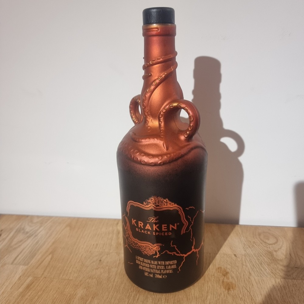 Kraken Unknown Deep #03 Copper Scar Limited Edition Empty Rum Bottle
