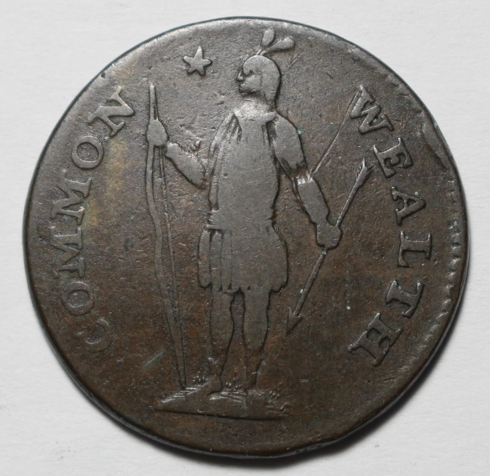 1787 Massachusetts Cent Colonial M482