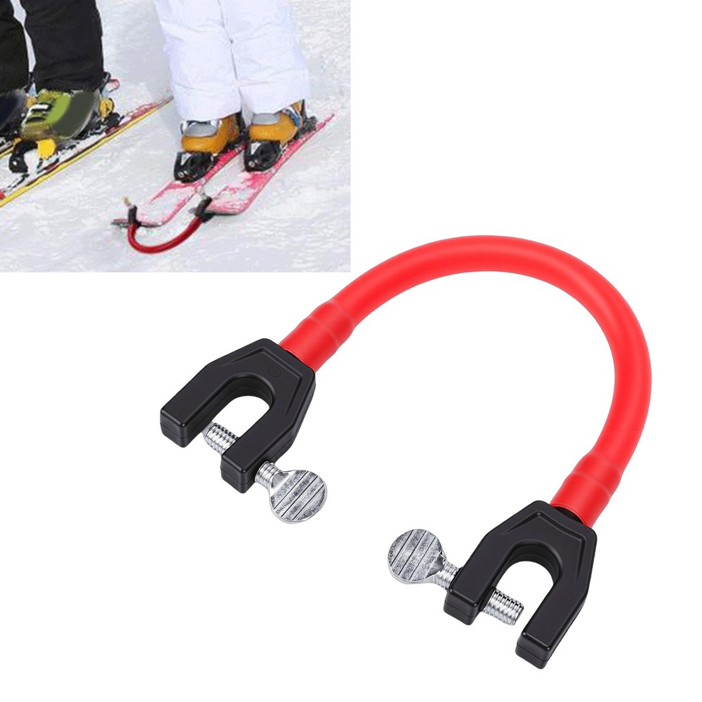 Portable Ski Tip Connector For Enhanced Speed Control For Beginners