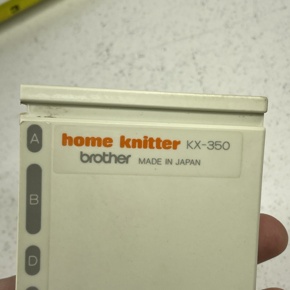 Brother KX350 Knitting Machine Replacement Plastic Needle Housing Part E