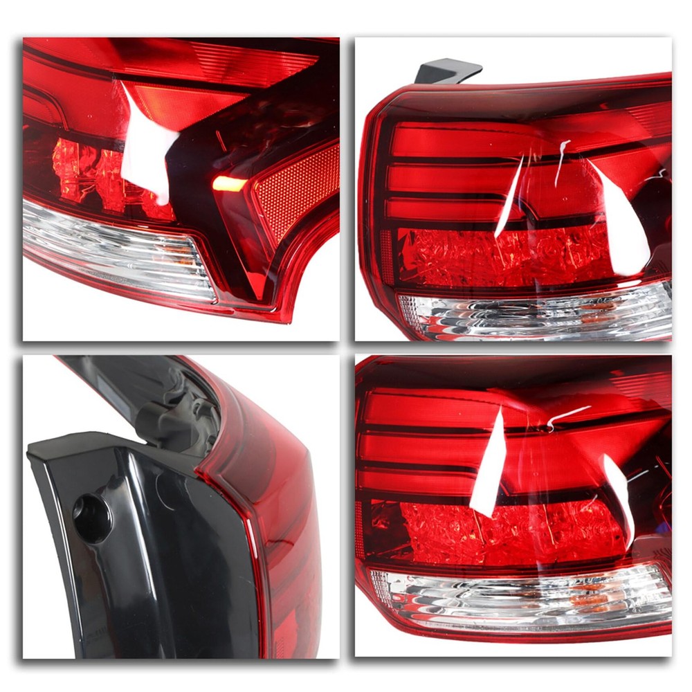 1-Pack Tail Light Brake Lamp Assembly Outer Right Side Replacement for Outlander
