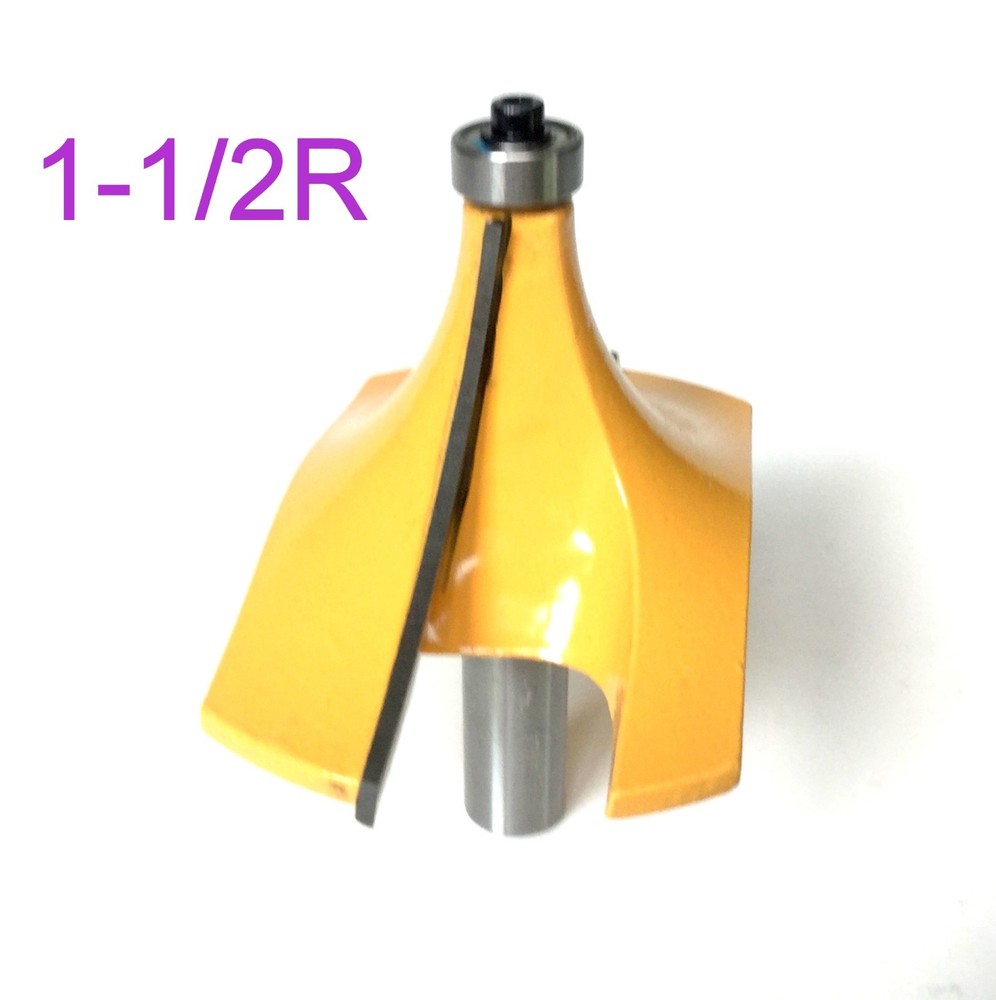 1pc 1/2" SH 1-1/2" Radius Round Over Router Bit S