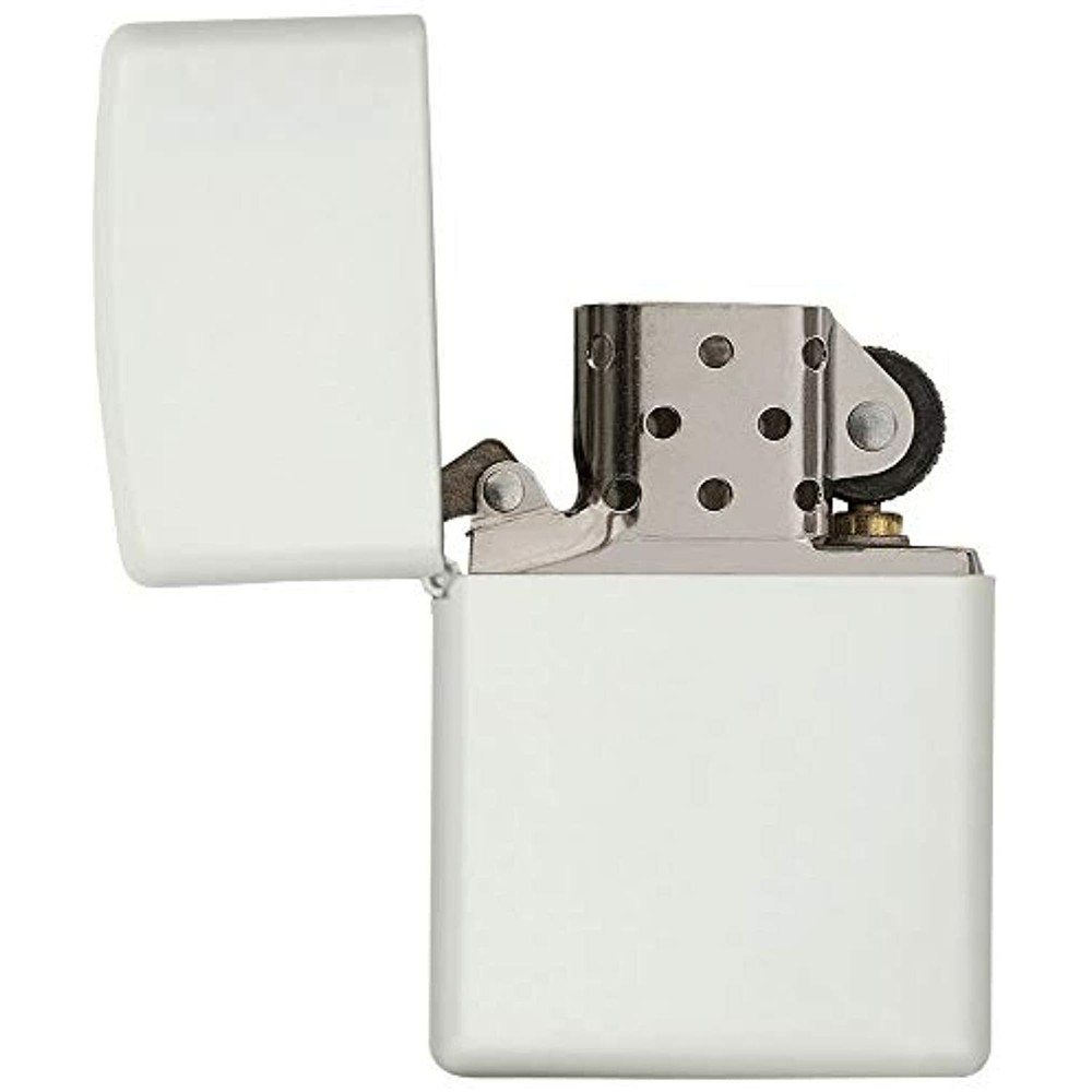 Zippo Classic White Matte Pocket Lighter