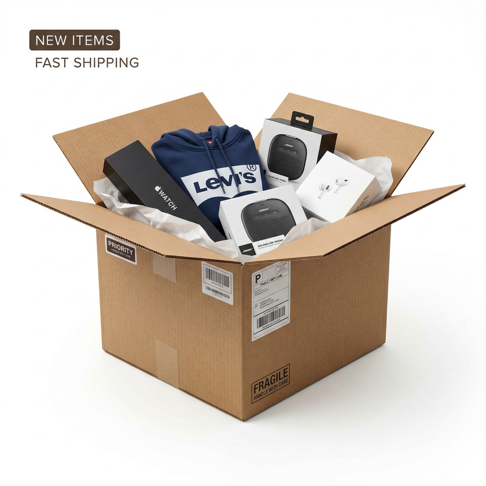 Liquidation Mystery Box – Amazon & Target Mixed Merchandise