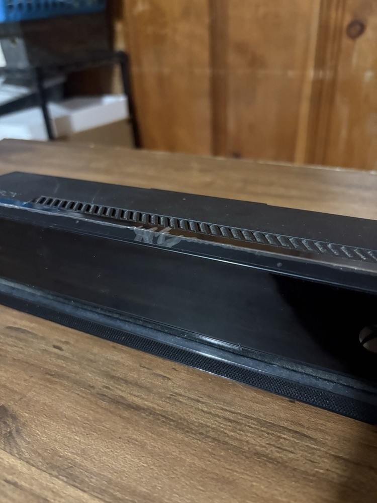 TESTED OEM VGC PLASTIC SOME WHAT PEELING Microsoft Xbox One Kinect Sensor Black