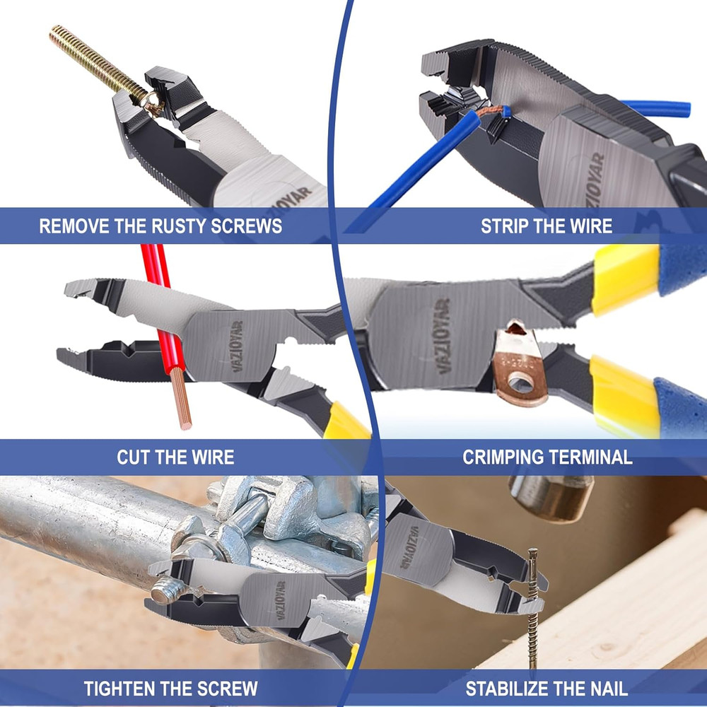 Screw Extractor Pliers Multi Function Stripped Broken Rusted Screw Removal Tool