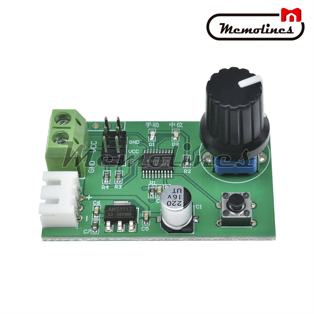 Dual Servo Motor Drive Module Controller Debugger for SG90/MG995/MG996 Robot