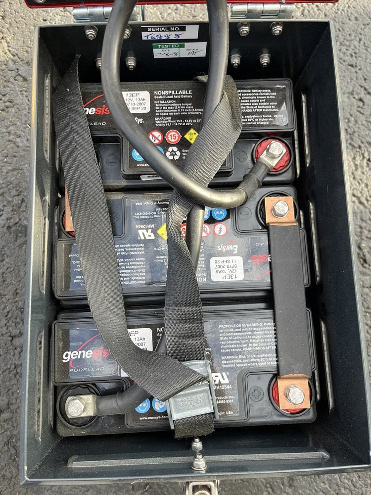 BAC Easybond MKII Pin Brazing Controller Power Pack Welder 12V , 13Ah