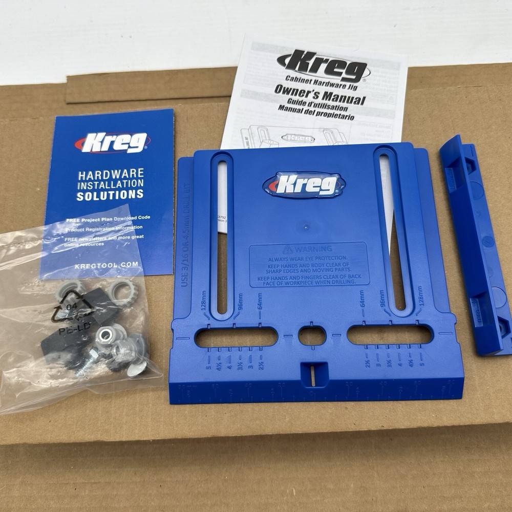 KREG KHI-PULL Cabinet Hardware Jig 1 pc