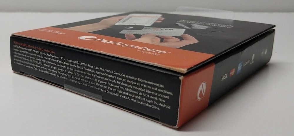 BNIB PayAnywhere Mobile Credit Card Reader Android iPhone Read Description