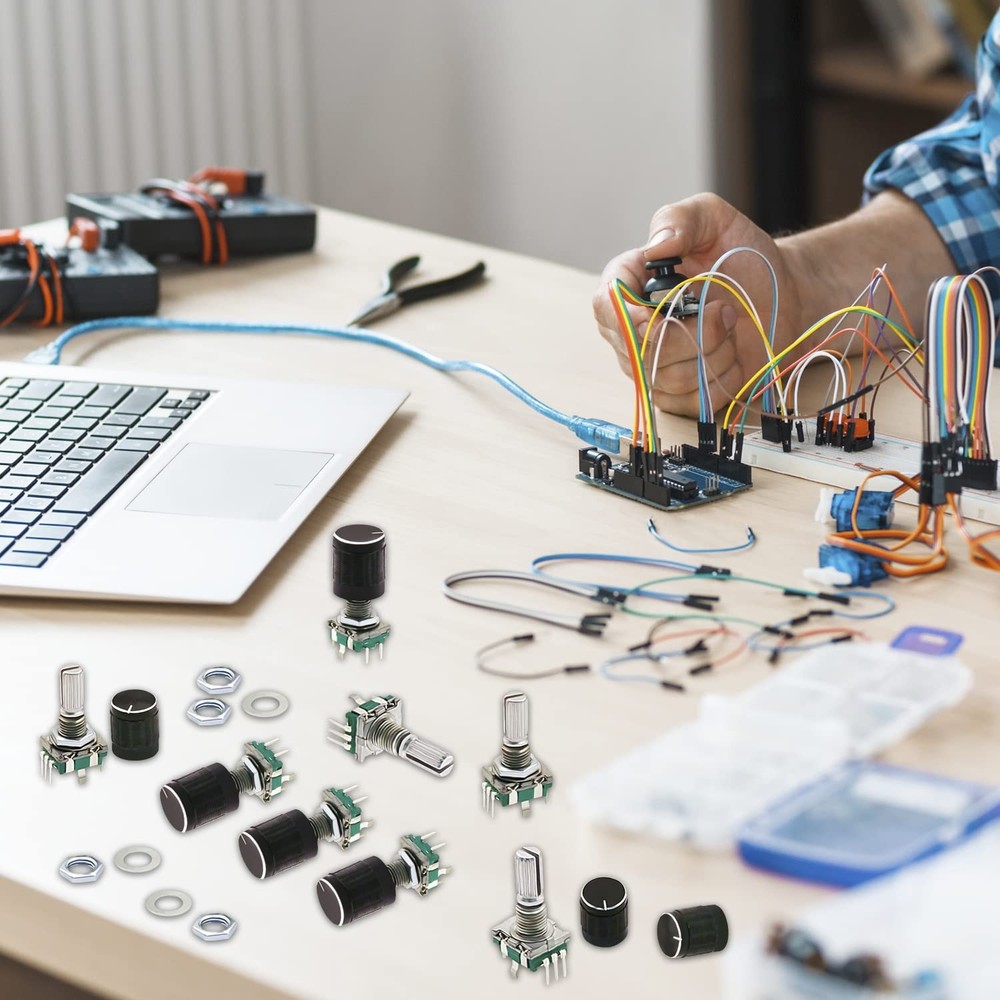 (7 Pin 20MM)10 PCS 360 Degree EC11 Rotary Encoder Code Switch Digital Potentiome