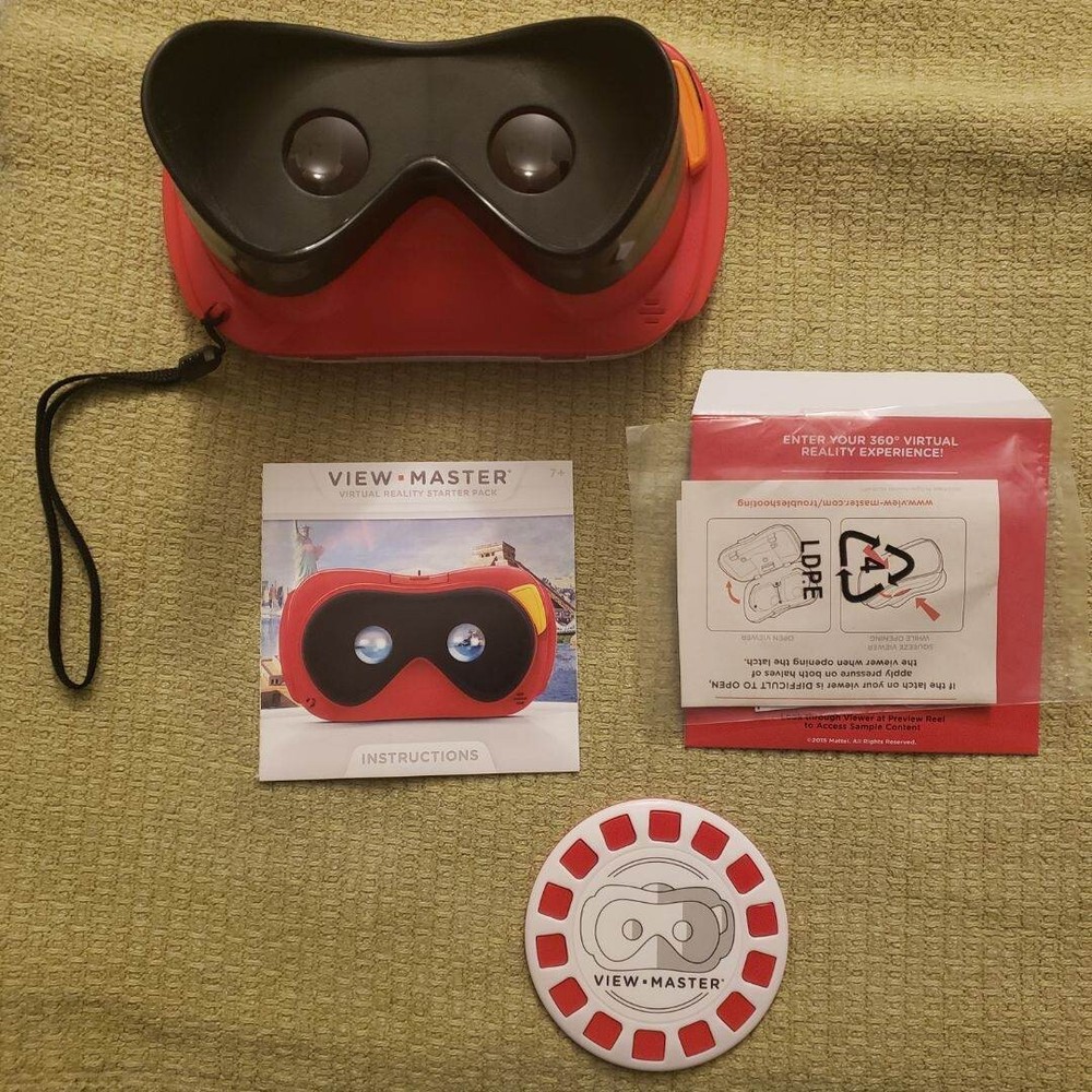 View-Master Virtual Reality Starter Pack - No Game - As Found!