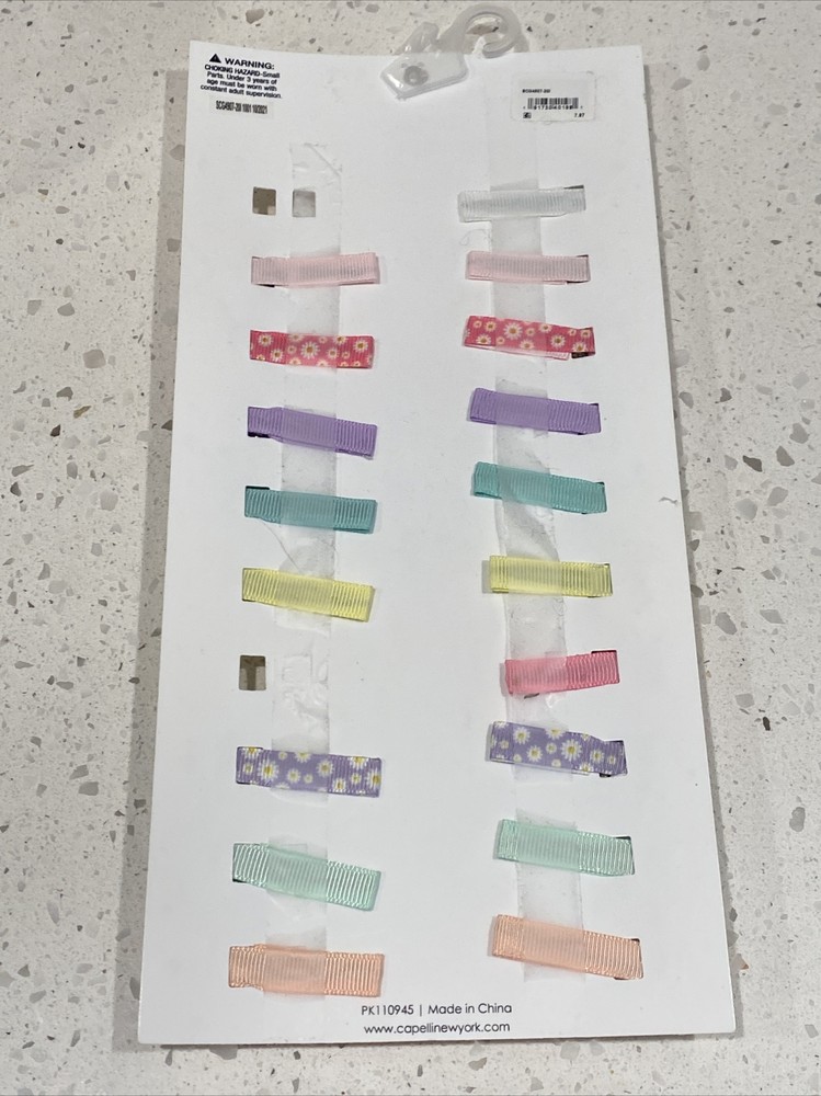baby barrettes 18 Total