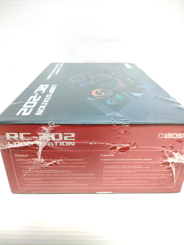 Boss RC-202 Multi Effects DJ Loop Station Looper Work w/AC Adapter From JAPAN