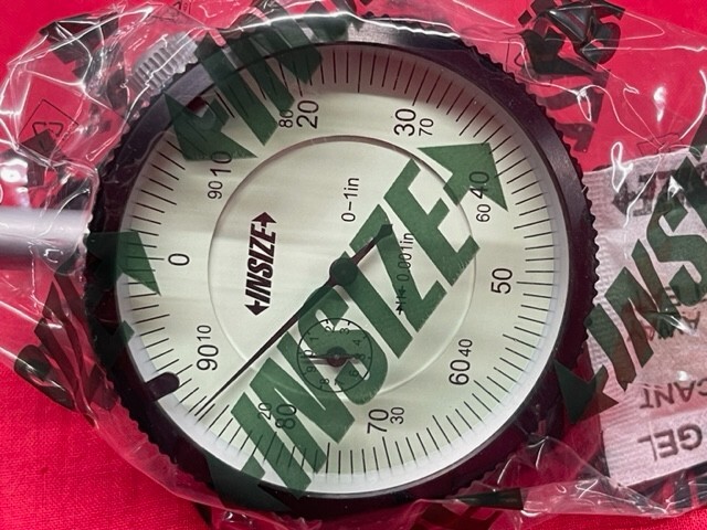 INSIZE 2307-1 Dial Indicator, 0-1"