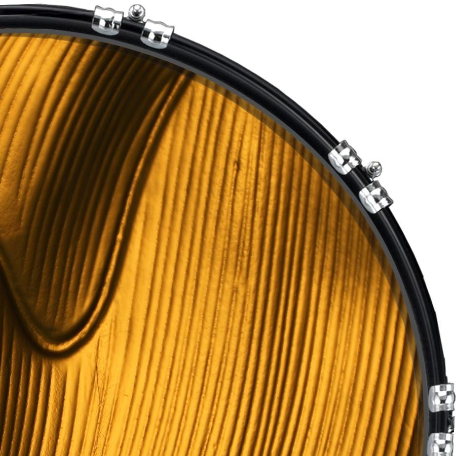 20" Custom Bass Kick Drum Front Head Graphical Graphic Pattern 4