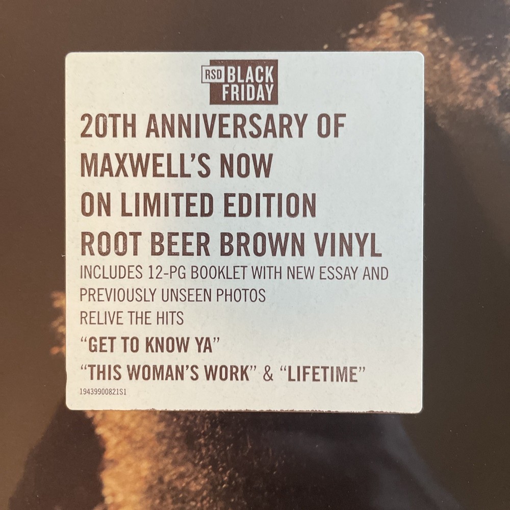 NOW by Maxwell (Record, 2021)